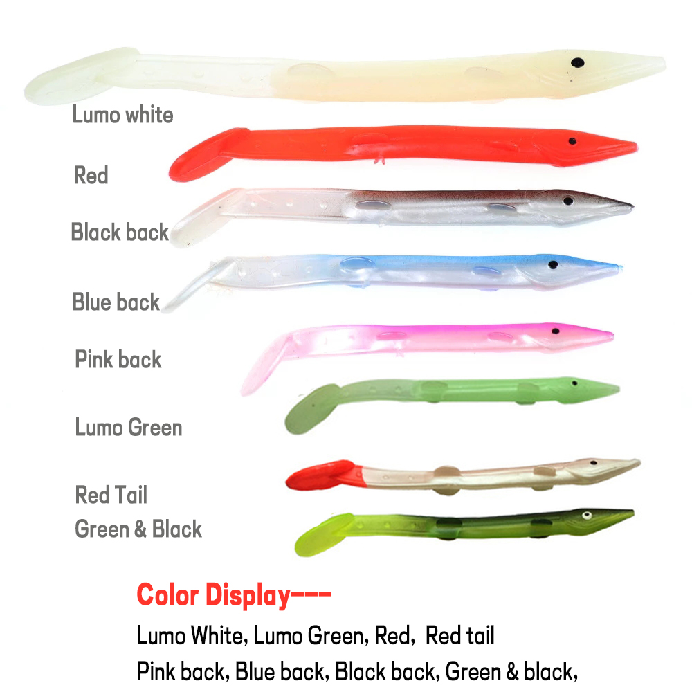WIFREO 10 Uds cebo de plástico - Fishing Lure Soft Plastic reseña y precio