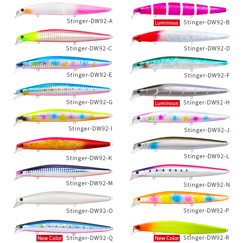 TSURINOYA 140mm 26g STINGER 14 - Fishing Lure Jerkbait reseña y precio