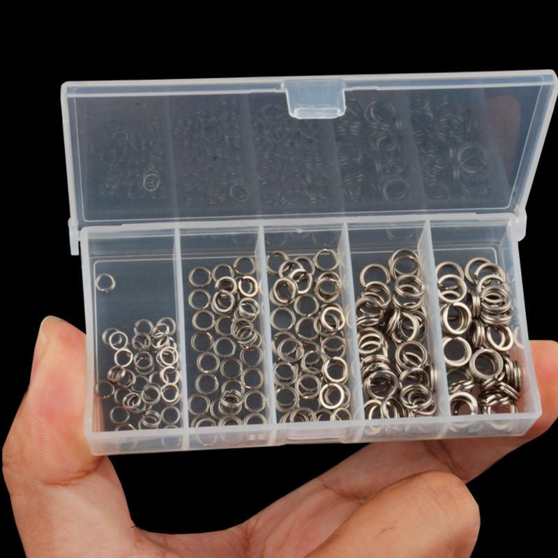 200 Anillas Divididas de Acero - Fishing Lure Accessories reseña y precio