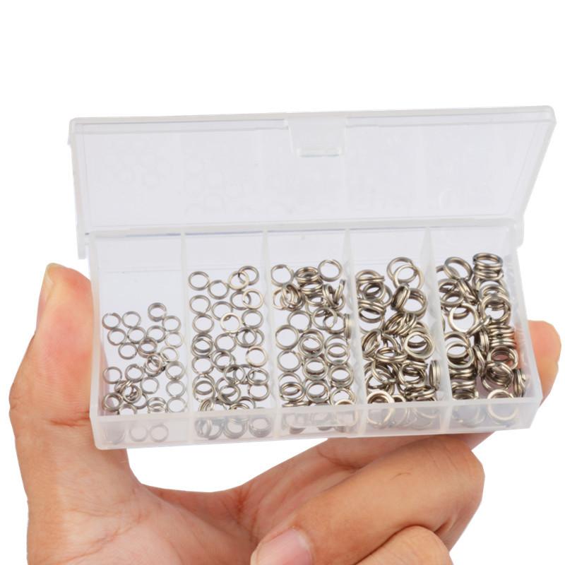 200 Anillas Divididas de Acero - Fishing Lure Accessories reseña y precio