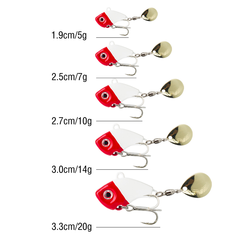 6 señuelos de pesca giratorios - Fishing Lure Crankbait reseña y precio