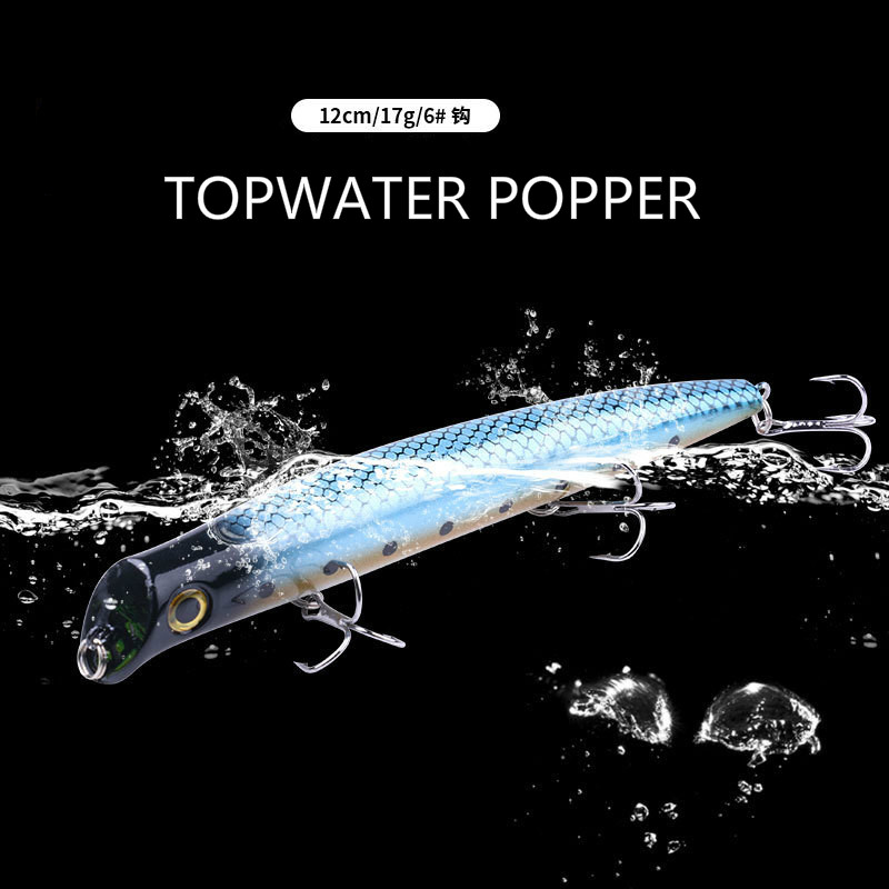 Popper-señuelo de pesca 2021 W - Fishing Lure Topwater reseña y precio